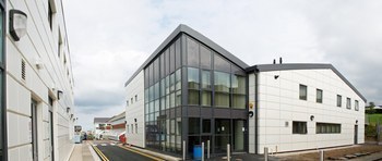 The redeveloped Mostyn building at Llandrillo College, Rhos-on-Sea