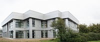 The new frontage of Coleg Llandrillo Rhyl